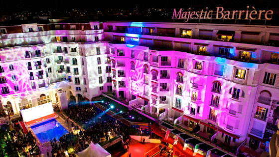 63eme Festival de Cannes, Soiree d'ouverture, inauguration de la nouvelle aile de l'Hotel Majestic. Agence Creative Spirit, Cannes le 12 Mai 2010