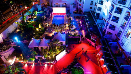 63eme Festival de Cannes, Soiree d'ouverture, inauguration de la nouvelle aile de l'Hotel Majestic. Agence Creative Spirit, Cannes le 12 Mai 2010